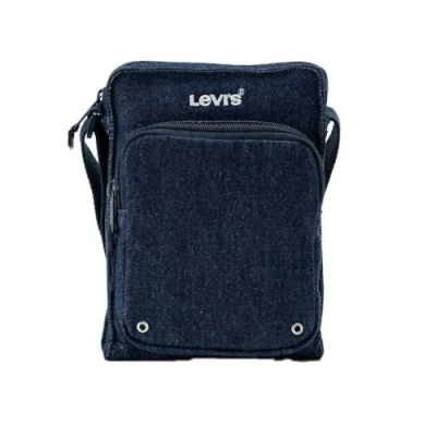 Afbeelding van Levi&#039;s, Small Ns Zip Crossbody Heren Donkerblauw, Donkerblauw