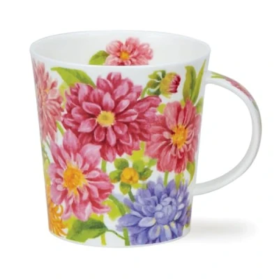 Afbeelding van DUNOON Flora Bonita Lomond Shape Mok 0,32 Liter (Flora DAHILA)