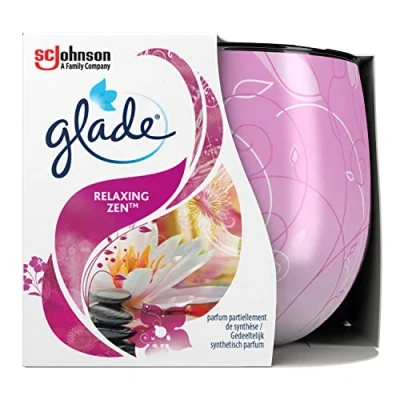 Afbeelding van Glade by Brise geurkaars relaxing Zen 120 g 3 stuks