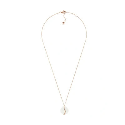 Afbeelding van Skagen dames Sofie ketting met glassteen SKJ1813791 in de kleur Roségoud