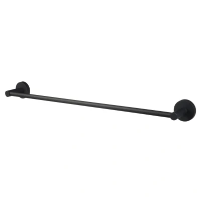 Afbeelding van Haceka kosmos enkele handdoek houder mat zwart 61cm 1208544