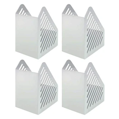 Afbeelding van helit H6361082 4 tijdschriftencassette DN A5 &quot;the tower gate&quot;, lichtgrijs, stuks