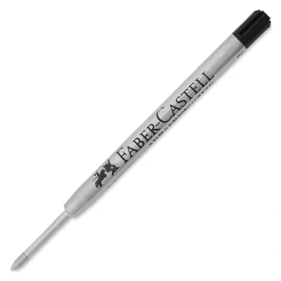 Afbeelding van 5x Vulling Faber Castell Hexo balpen, XB, Zwart op blisterkaart