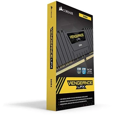 Afbeelding van Corsair Vengeance LPX 8 GB (1 x GB) DDR4 3200 (PC4 25600) C16 1,35 V Module AMD Ryzen geoptimaliseerd zwart,wit