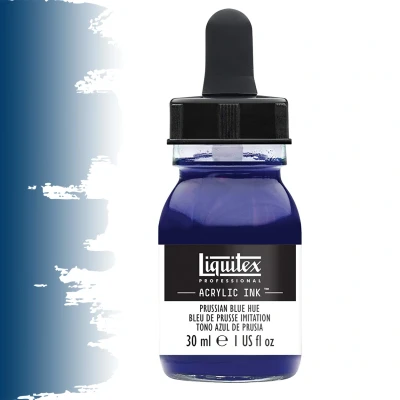Afbeelding van Liquitex Professional Acryl Ink! Prussian Blue Hue 30ml 320 4260320