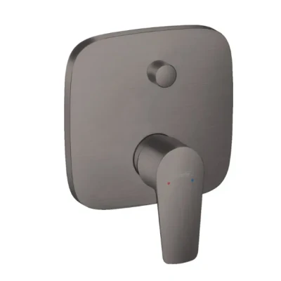 Afbeelding van Hansgrohe Talis E 1 greeps badmengkraan afbouwdeel Brushed Black