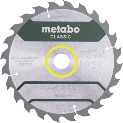 Afbeelding van Metabo 628678000 Cirkelzaagblad 235 x 30 2 mm Aantal tanden: 24 1 stuk(s)