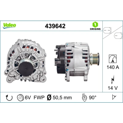 Afbeelding van Valeo Alternator/Dynamo 439642