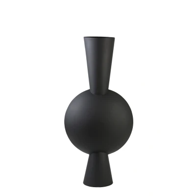 Afbeelding van Light &amp; Living Vaas KAVANDU 47x26x100cm Zwart