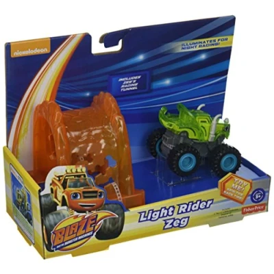 Afbeelding van Fisher Price Nickelodeon: Blaze and The Monster Machines Light Rider Zeg (Dtv25)