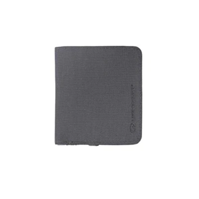 Afbeelding van Lifeventure RFID beschermde compacte portemonnee slanke voor reizen, milieuvriendelijk, recyclebaar materiaal, grijs