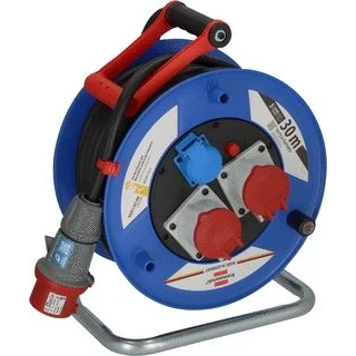 Afbeelding van Brennenstuhl 1238010 Kabelhaspel 30 m Zwart CEE stekker 16 A 5 polig