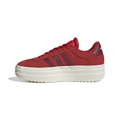 Afbeelding van adidas Uniseks Kind VL COURT BOLD SHOES JUNIOR, collegiate red/off white/collegiate burgundy, 38 EU