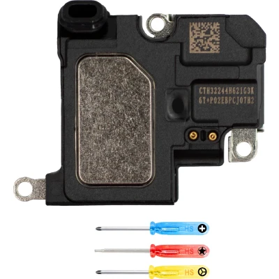 Afbeelding van MMOBIEL Oorspeaker voor iPhone 14 Pro Ear Speaker Vervanging Earpiece Oortelefoon Luidspreker Reparatie Incl. Schroevendraaiers