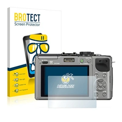 Afbeelding van BROTECT Glas Screen Protector voor Panasonic Lumix DMC GX1 Schermbeschermer [9H Hardheid, Beschermglas Folie niet Gehard Glas]
