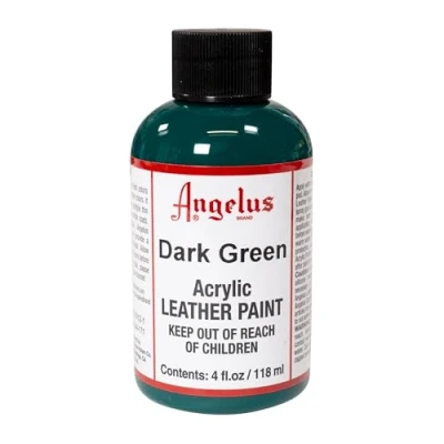 Afbeelding van Angelus leerverf Donker Groen 118ml