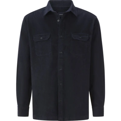 Afbeelding van BABISTA Overhemd donkerblauw, Effen
