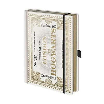 Afbeelding van Harry Potter Hogwarts Express Ticket A5 Premium Notebook