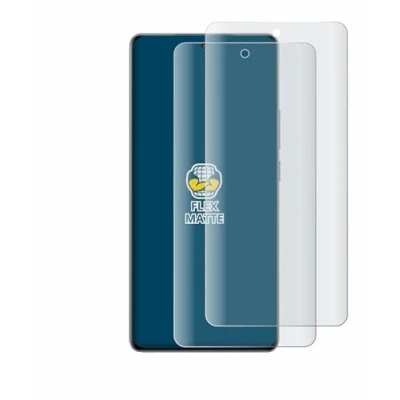 Afbeelding van BROTECT Screenprotector voor realme GT 6 T Folie Beschermfolie matte volledig dekking (2 Stuks)