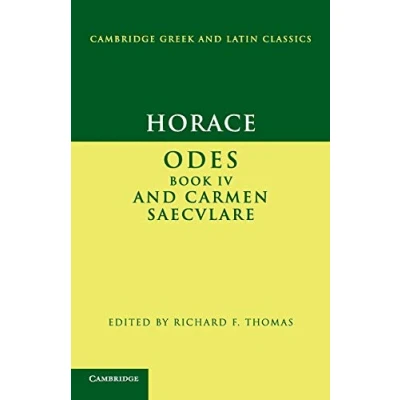 Afbeelding van Horace: Odes IV and Carmen Saeculare