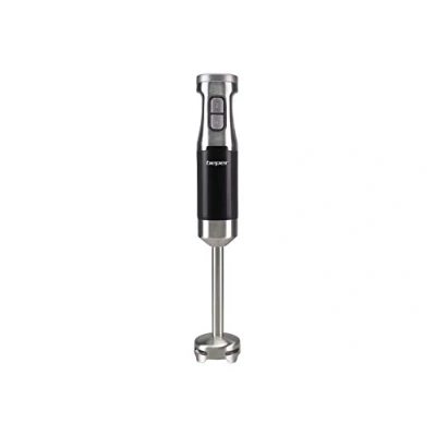 Afbeelding van BEPER P102FRU100 Dompelmixer, Staal/ABS, 600 W, afneembare garde, 4 stalen messen met spuitbel, snelheid naar keuze, impulsfunctie, turbo functie, zwart/grijs