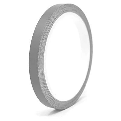 Afbeelding van Finest Folia Matte sierstrip voor auto&#039;s, motorfietsen, boten, modelbouw, knutselwerken en doe het zelfdecoratie, zelfklevend, 10 meter (mat zilvergrijs, 6 mm breed)