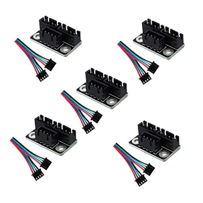 Afbeelding van ZkeeShop 5 Stks 3D Printer Stappenmotor Parallelle Module Met Kabel Compatibel voor Dubbele Z Axis Dual Stepping Motoren Reprap Prusa Lerdge Board Accessoires en Onderdelen