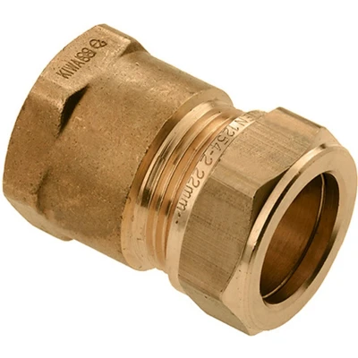 Afbeelding van Bonfix Messing Schroefbus 1/8&quot;x8mm
