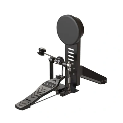 Afbeelding van NU X Kick Drum Trigger Pad en Pedaal Set voor DM 210/DP 2000 Passieve piëzo met TRS Jack Output, Compatibel Vervanging of Uitbreiding Digitale Kits