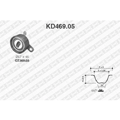 Afbeelding van SNR Distributieriem kit KD469.05