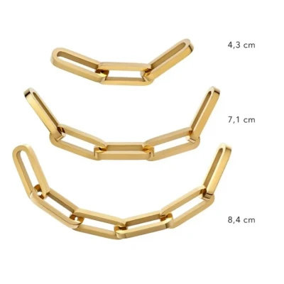 Afbeelding van Ketting Connect iXXXi 4,3 cm Goud