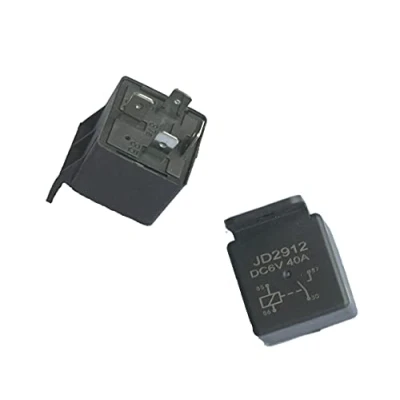 Afbeelding van Relais 6V 6 Volt 40A Schliesser NO KFZ Arbeitsstromrelais Schaltrelais 4 pin