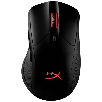 Afbeelding van HyperX Pulsefire Dart Wireless Gaming muis Draadloos, Radiografisch, Kabelgebonden Optisch Zwart 6 Toetsen 16000 dpi Verlicht