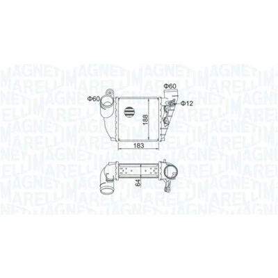 Afbeelding van Magneti Marelli Interkoeler 351319204740