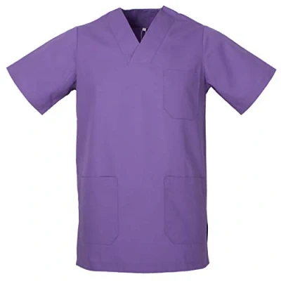 Afbeelding van MISEMIYA UNISEX CASACA MEDISCHE VERPLEEGKUNDE UNIFORM REINIGINGSWERK ESTHETISCH TANDARTS VETERINAIR SANITAIR GASTVRIJ Ref.817 L, Lila