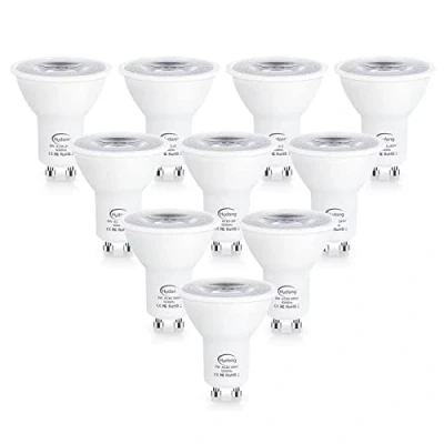 Afbeelding van HYDONG GU10 LED lamp van kleur veranderende met afstandsbediening 3W dimbaar geheugenfunctie RGB inbouwverlichting plafondlamp spotlight, 200LM, voor sfeerfeestdecoratie (4 pack)