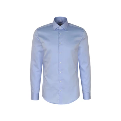Afbeelding van Seidensticker Zakelijk overhemd, Heren, Maat: 45, Light blue