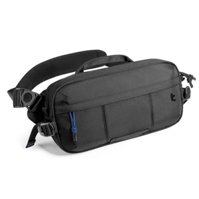 Afbeelding van tomtoc 5,5 liter sling bag, heren tas schoudertas voor op reis, dagelijks gebruik, crossbody Geschikt Steam Deck, Nintendo Switch, DJI Osmo Pocket 3/Action 4, GoPro Hero 12 camera