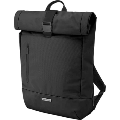 Afbeelding van Moleskine Metro RollTop rugzak, PC compatibel met computer, laptop, laptop en iPad tot 15 inch, formaat 38 x 50 cm, zwart, ET20FMTRBKBK