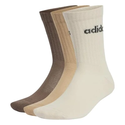 Afbeelding van Kindersokken adidas Linear Crew Cushioned (x3)
