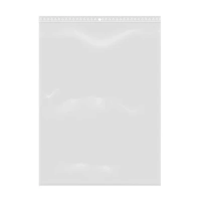 Afbeelding van 100 zakjes met ritssluiting, hersluitbaar, transparant, voor levensmiddelen, sieraden, accessoires, formaat 23 x 32 cm