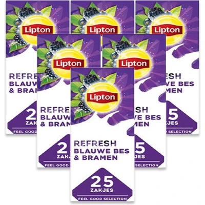 Afbeelding van Lipton Blue Fruit 6x25stuks