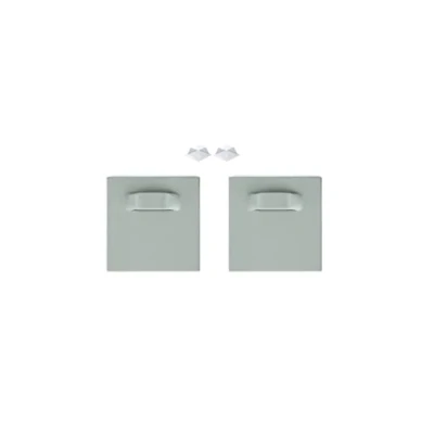 Afbeelding van Zelfklevende bevestigingsset Fotohouder Spiegelhouder Dibond Hanger Plakplaten (2x Houder Siliconen Buffer 45x45mm)