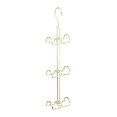 Afbeelding van Relaxdays tassen opberger 6 haken handtas hanger organiser opbergsysteem goud