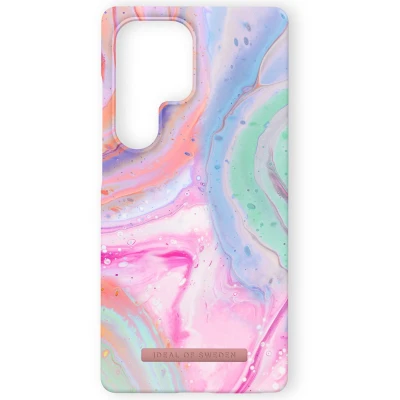Afbeelding van Samsung Galaxy S25 Ultra Hoesje Kunststof iDeal of Sweden Hardcase/Backcover Pastel Marble Telefoonhoesje