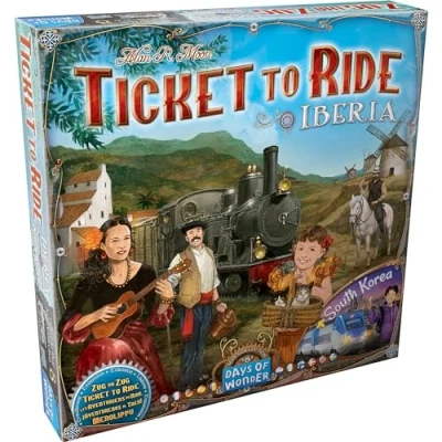 Afbeelding van Ticket to Ride Map Collection: Volume 8 Iberia &amp; South Korea (EN/FR/DE)