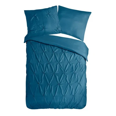 Afbeelding van Pure Dekbedovertrek Luxe Chesterfield Petrol 2 persoons (200 x 200/220 cm)