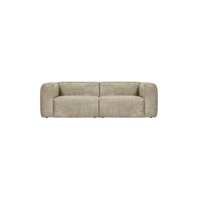 Afbeelding van Woood Bean 3 zitsbank Velvet beige