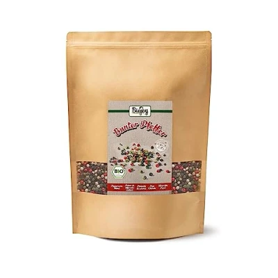 Afbeelding van Biojoy BIO Gemengde Peperkorrels (1 kg), Kleurrijke hele Peper voor Pepermolen
