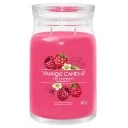 Afbeelding van Yankee Candle Geurkaars Large met 2 lonten Red Raspberry 16 cm / ø 9
